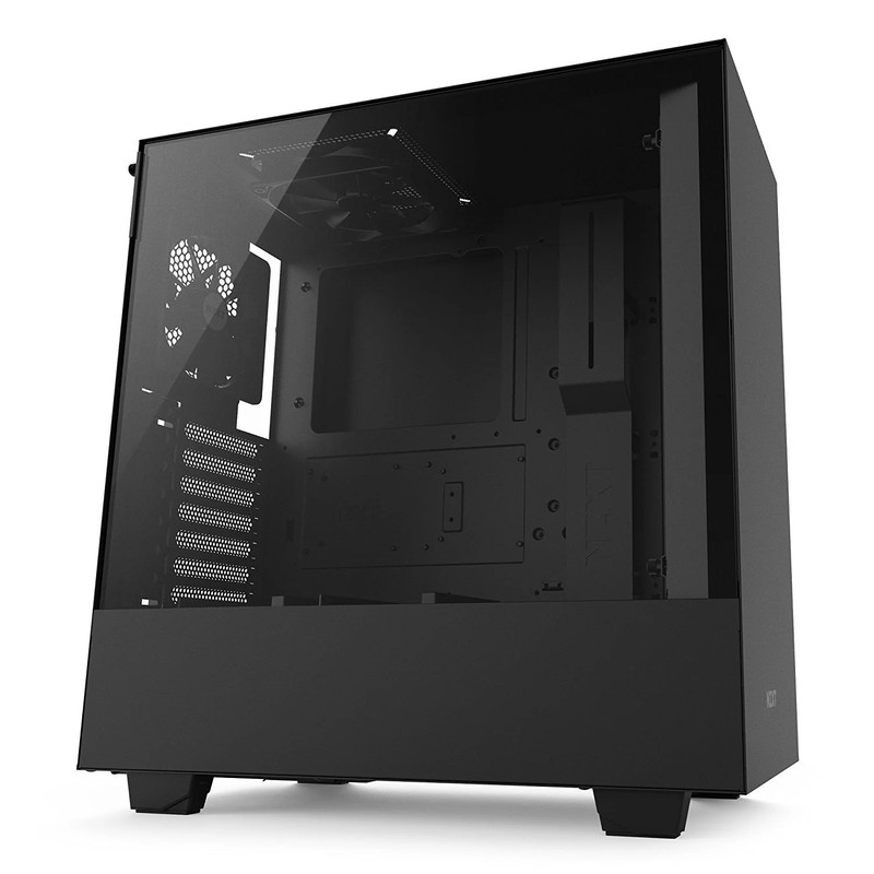 NZXT H500 ATX Mid Tower Case - Black - صندوق